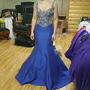 Rachel Allan pageant dress, size 6